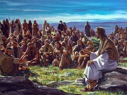 Jesus e a multidão